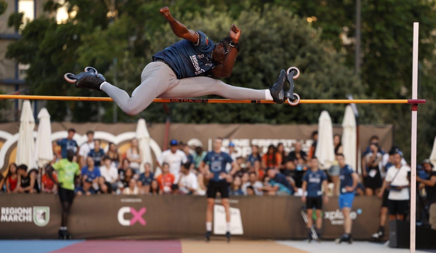 Salifou Mouhawya offre au Bénin sa première médaille mondiale en Inline Freestyle à Milan