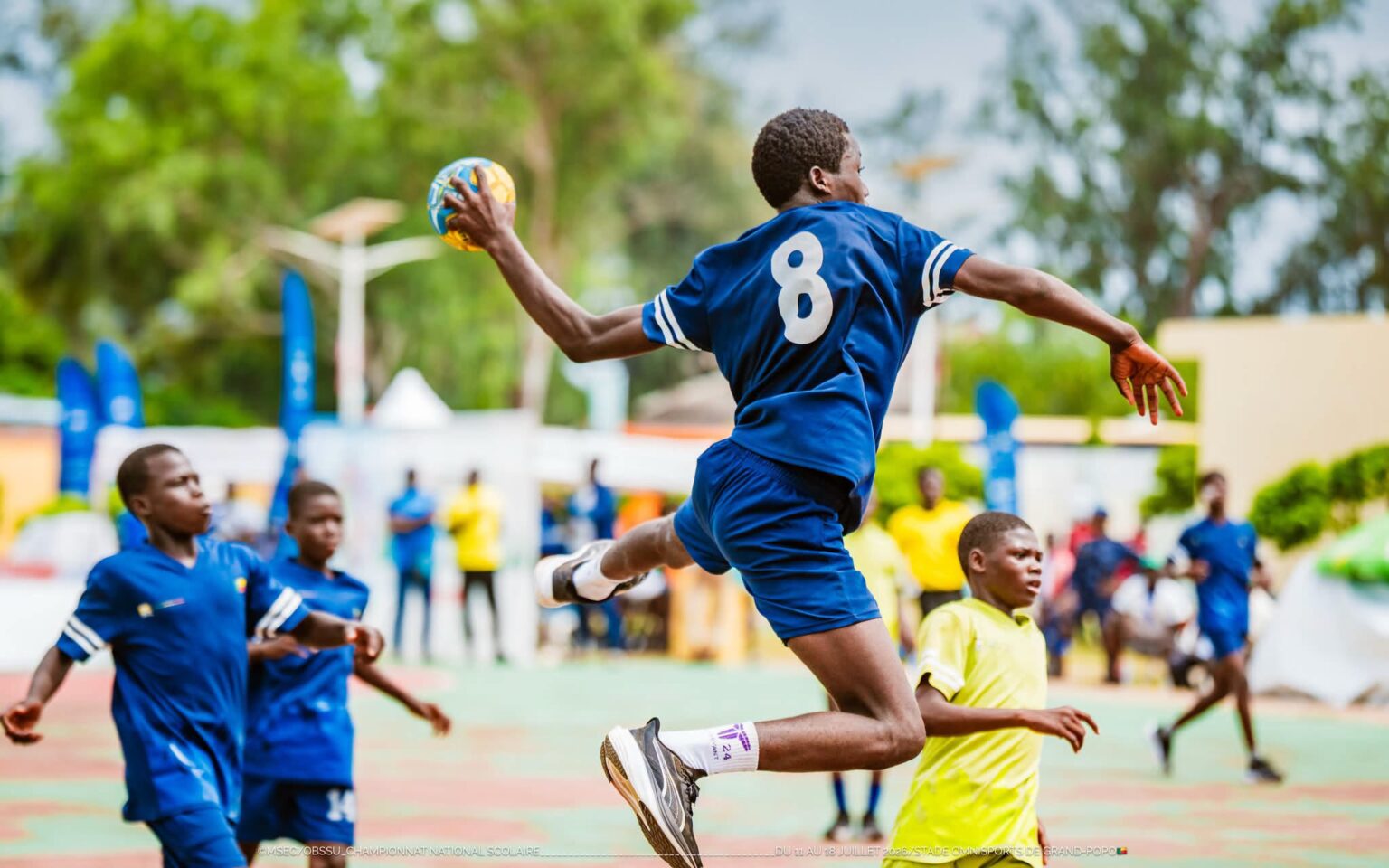 Championnat National Scolaire 2026 : le CEG 1 Avrankou rejoint Bassila en finale du handball masculin
