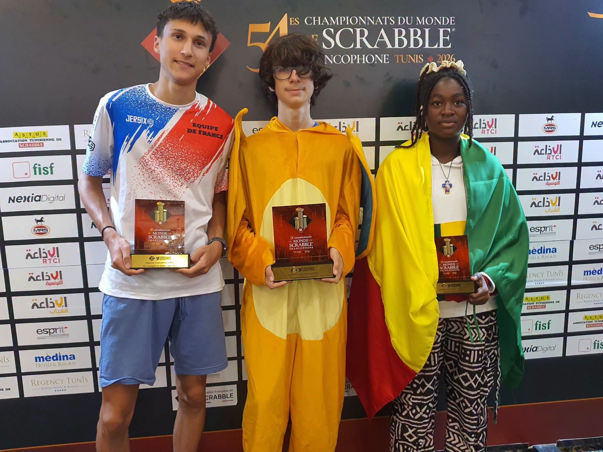 Championnats du monde de Scrabble 2026 : Marie-Thé Awouekoun offre au Bénin une historique médaille d'argent