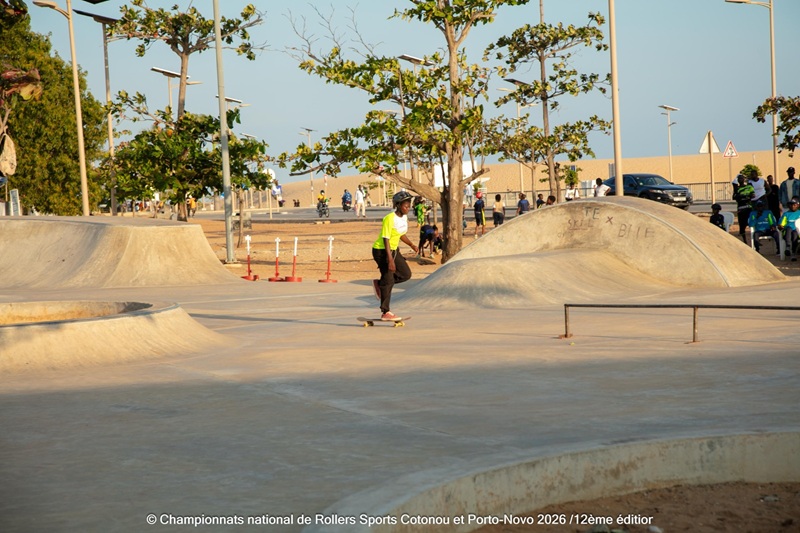 Roller sports au Bénin : à Cotonou, de jeunes pousses s’illustrent aux championnats nationaux
