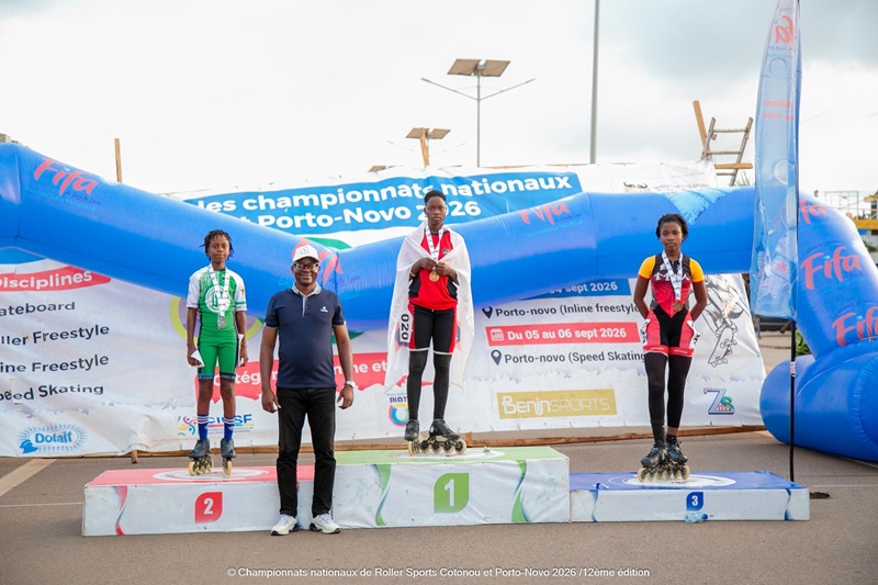 Championnats nationaux de roller sports au Bénin : Super Roller, Aigle Skater et Roller Fire se disputent les podiums