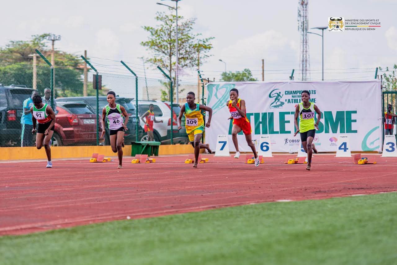 66es Championnats nationaux : Abomey révèle les nouvelles promesses de l’athlétisme béninois
