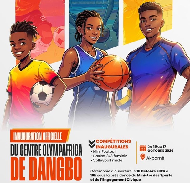 Olympafrica : le centre de Dangbo lance ses activités